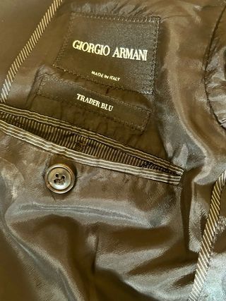 Armani collezioni completo elegante 