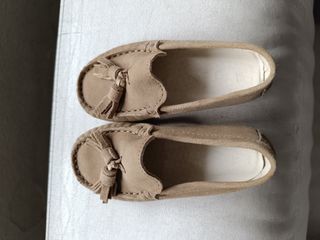 Mocasines beige niño T23 celebracion