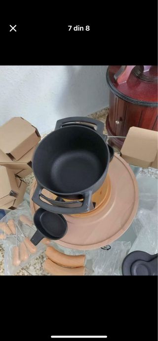 Foundie bodum Plato giratorio madera
