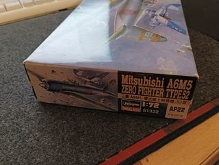 Maqueta Hasegawa Mitsubishi A6M5 51322 de 1994