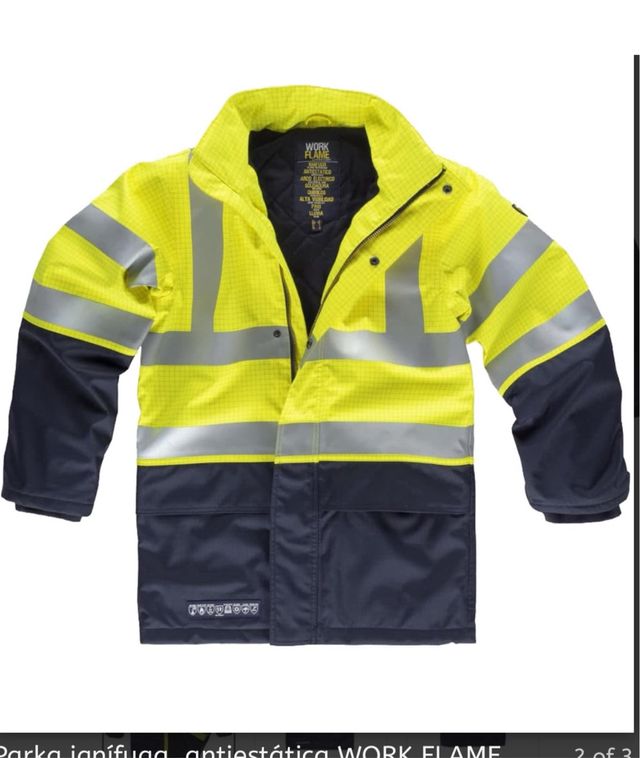 Parka Ignífuga Antiestática