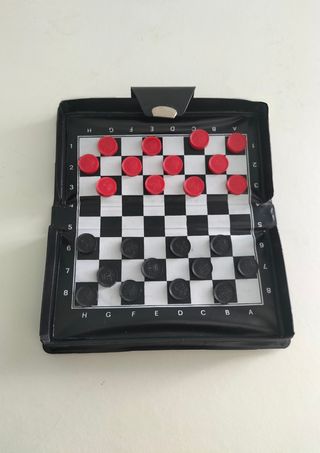 Minigioco Dama e Scacchi magnetico