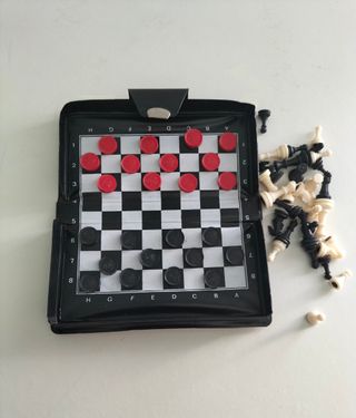 Minigioco Dama e Scacchi magnetico