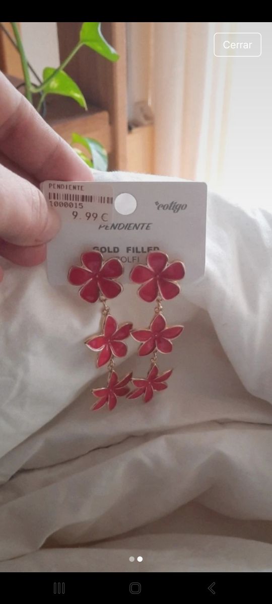 Pendientes fiesta fussia