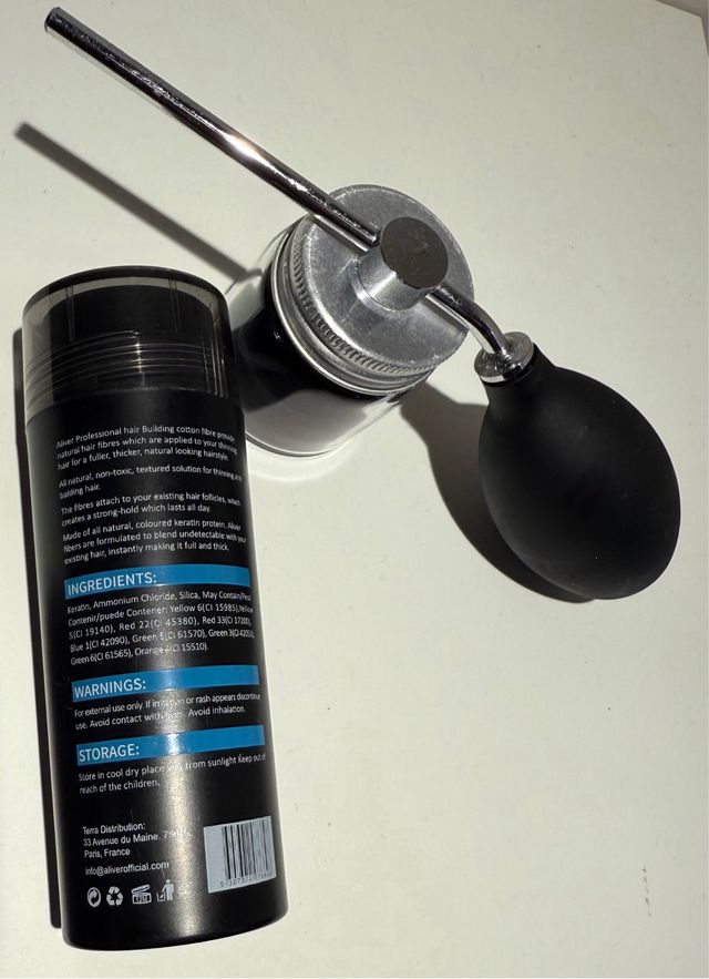 Fibras capilares con aplicador