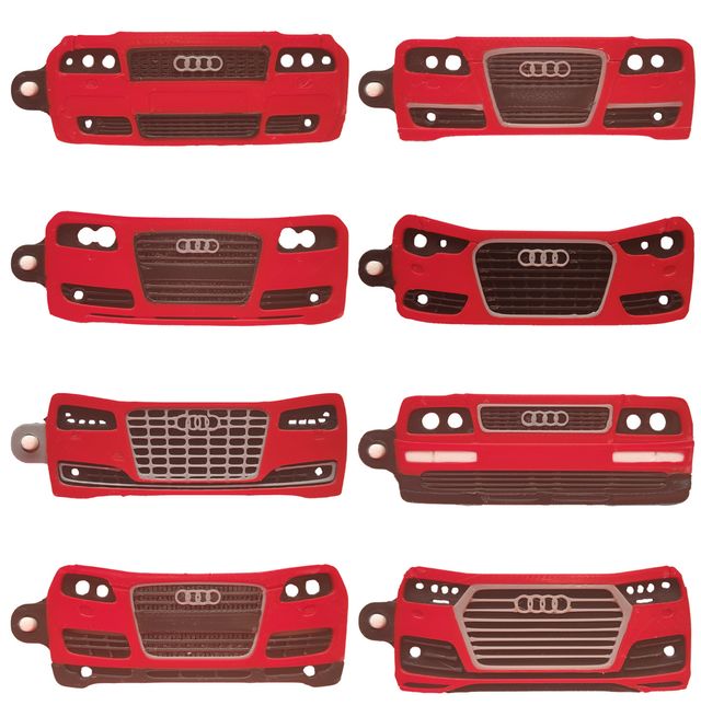 Llavero Audi varios modelos