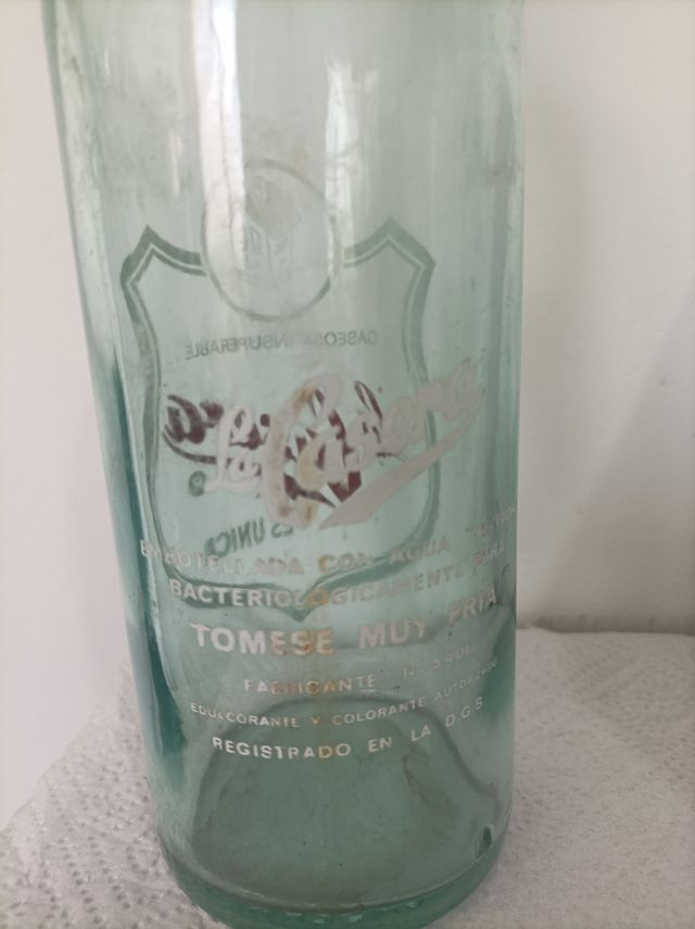 Colección botellas antiguas