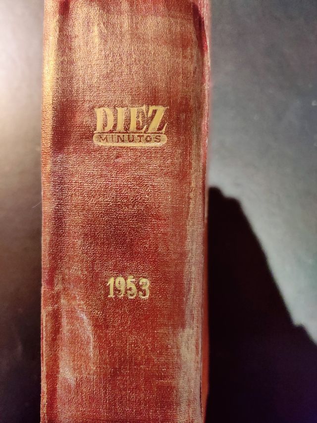 DIEZ MINUTOS  1953 completo encuadernado