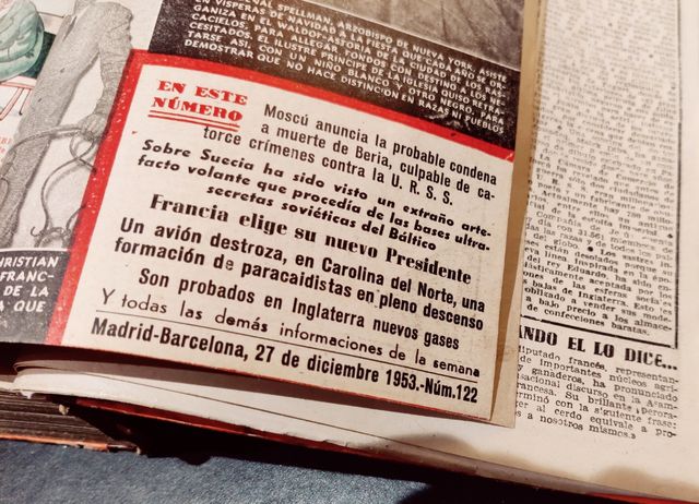 DIEZ MINUTOS  1953 completo encuadernado