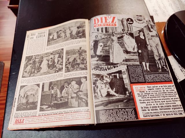 DIEZ MINUTOS  1953 completo encuadernado