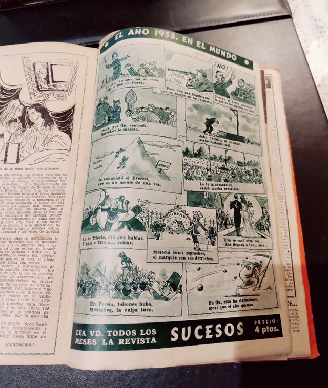 DIEZ MINUTOS  1953 completo encuadernado