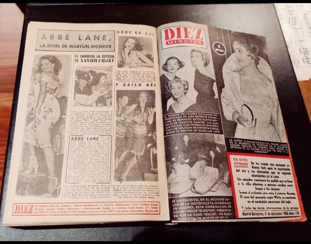 DIEZ MINUTOS  1953 completo encuadernado