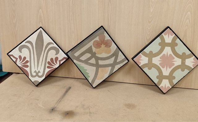 Cuadros baldosa modernista Barcelona