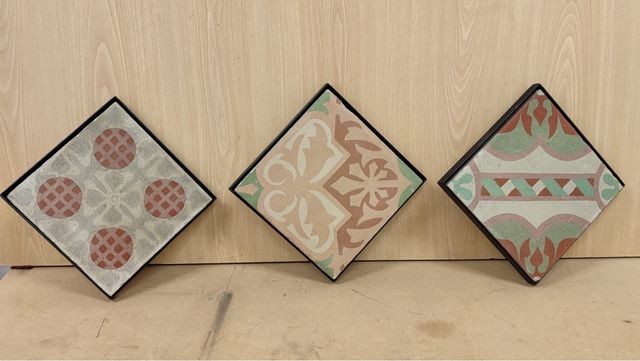 Cuadros baldosa modernista Barcelona