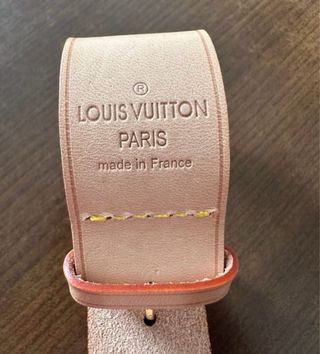 Louis Vuitton etichetta per valigia.