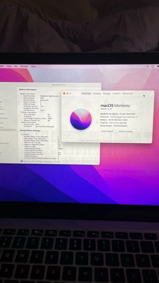 MacBook Pro Retina 15” Mediados de 2015