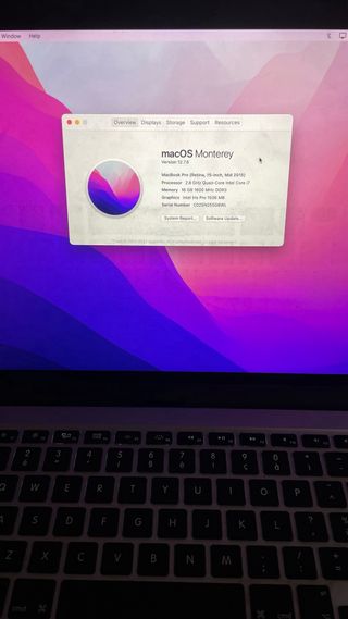 MacBook Pro Retina 15” Mediados de 2015