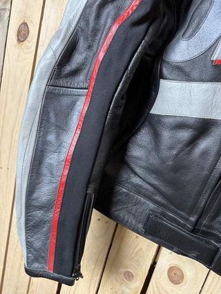 CHAQUETA T-M DE MOTO MUJER O1E NEGRA
