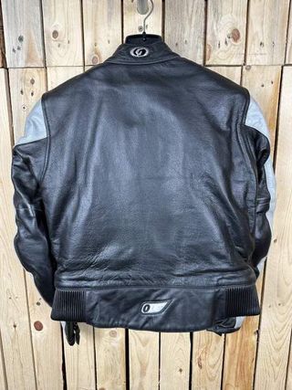 CHAQUETA T-M DE MOTO MUJER O1E NEGRA