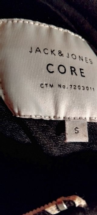 Sudadera Jack & Jones negra S talla