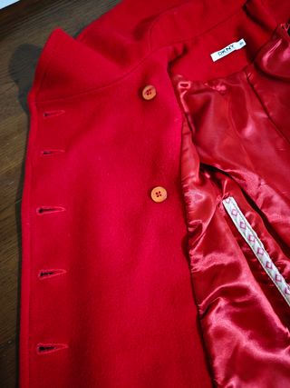 Cappottino bambina rosso