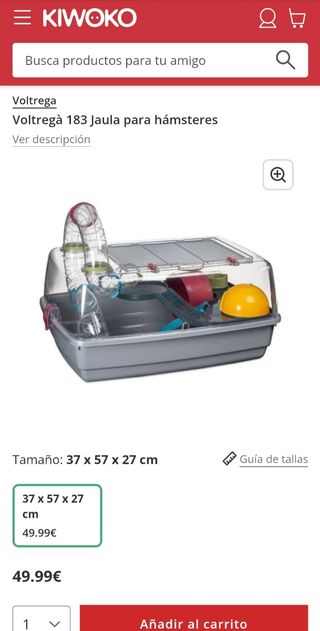 Jaula Voltregà  para hámster. 