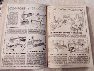 Revista   de moda y actualidad MARISOL 1954