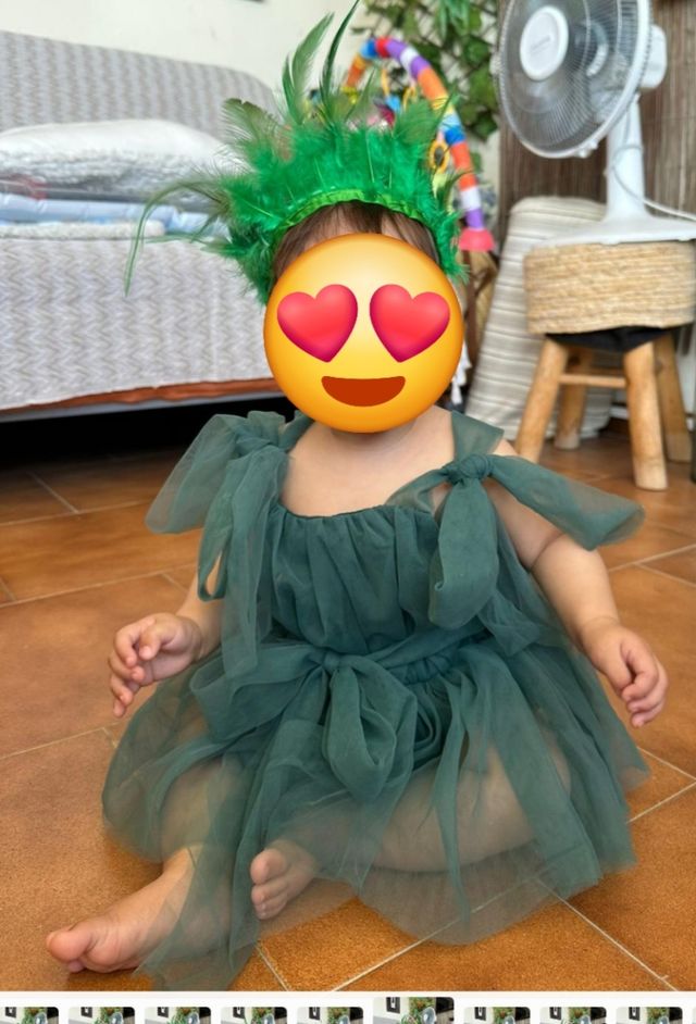 Vestido fiesta bebe