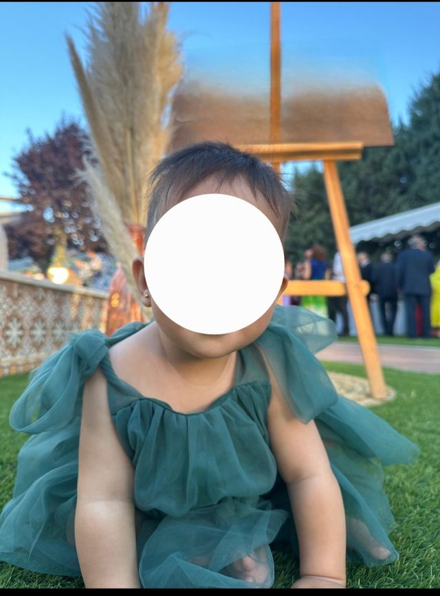 Vestido fiesta bebe