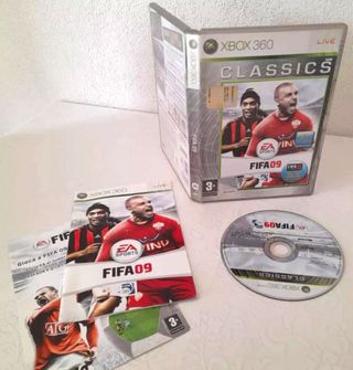 Gioco Videogioco Fifa 09 2009  Xbox 360 Xbox360 Mi