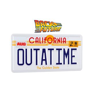 Matrícula DeLorean Regreso al Futuro 1/1