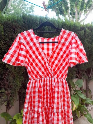 Bata rociera vichy 