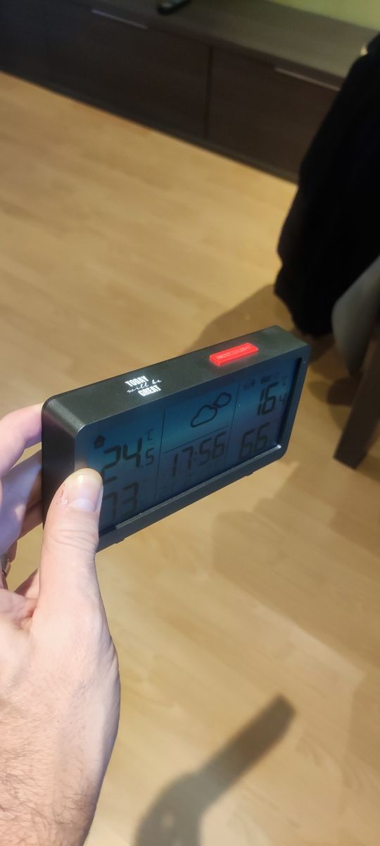 Estación Meteorologica. Interior/exterior.