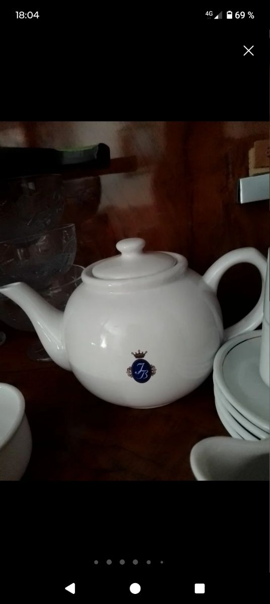 Bañado en ORO juego de café JBfina porce