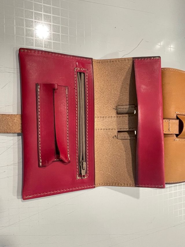 Portatabacco in pelle 