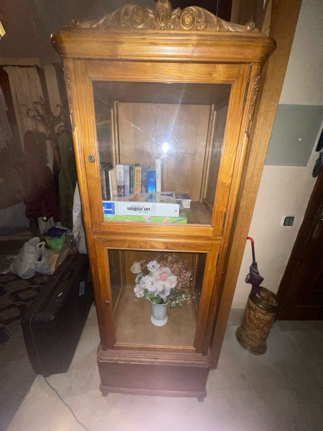 Vitrina Madera Antigua