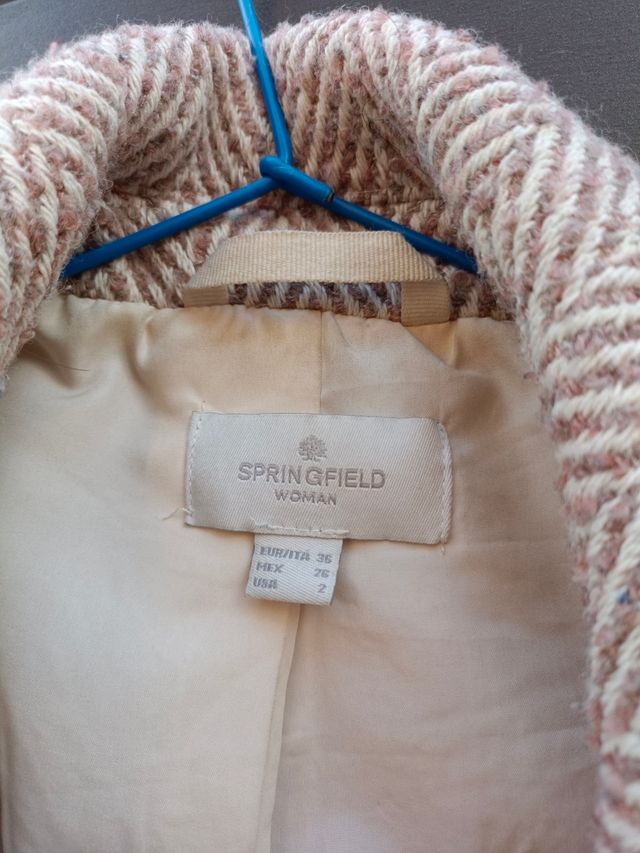 Abrigo Springfield mujer