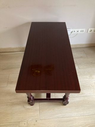 Mesa de comedor convertible en mesa de salon