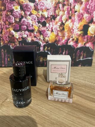 Miniaturas miss dior y sauvage. Originales 