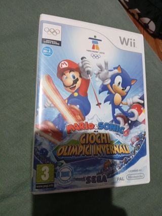 Mario y Sonic juegos olimpicos de invierno 