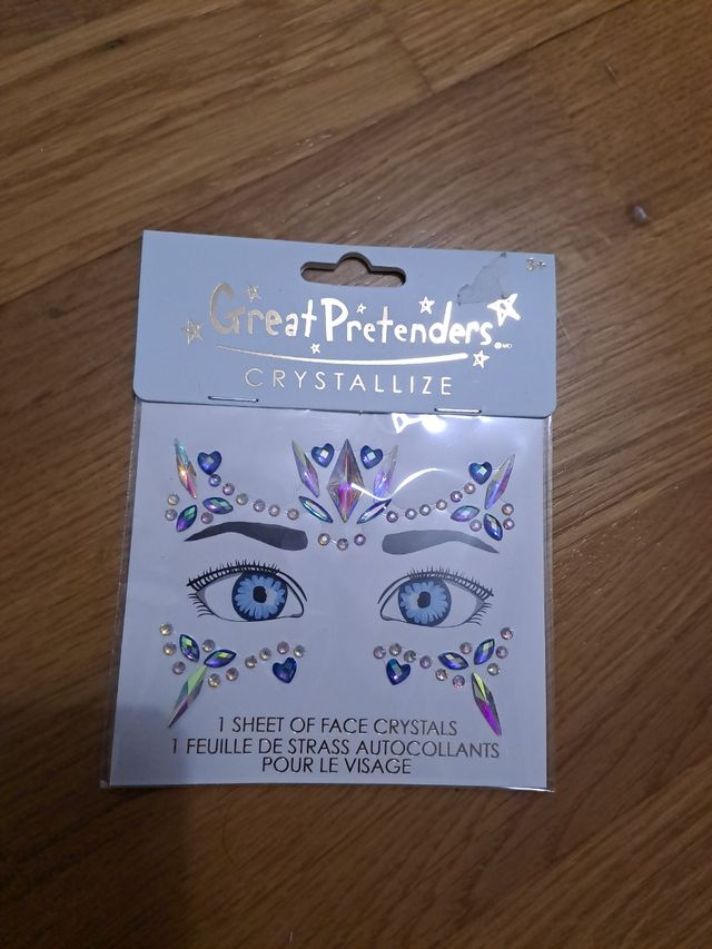 Brillantes para la cara