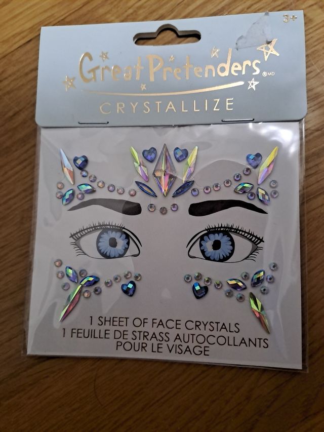 Brillantes para la cara