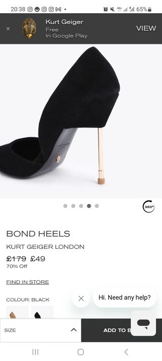 Zapato Kurt Geiger