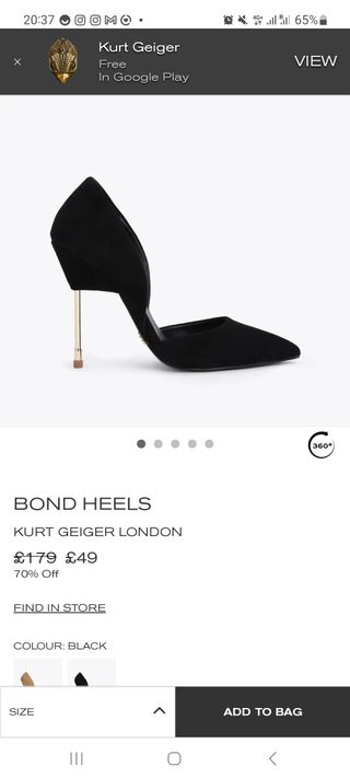 Zapato Kurt Geiger
