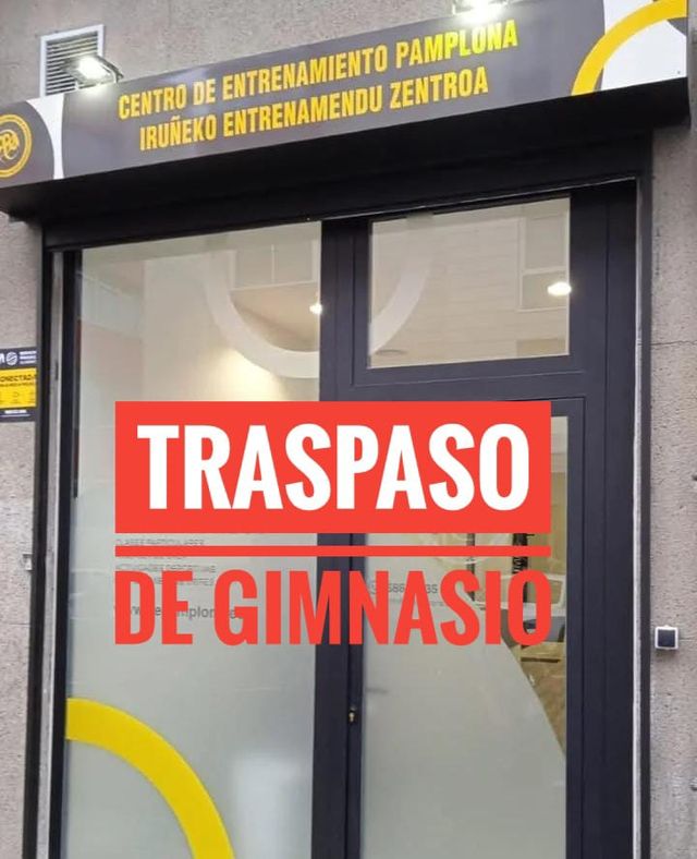 Traspaso de Gimnasio Pamplona