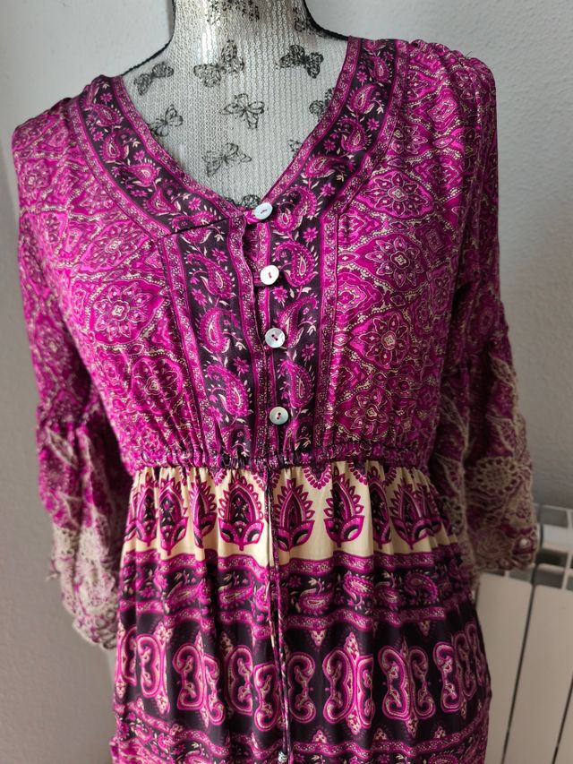 Vestido largo bohemio