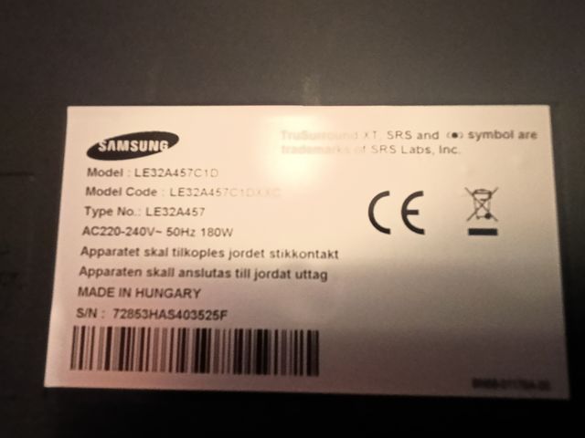 TV 32 pulgadas Samsung