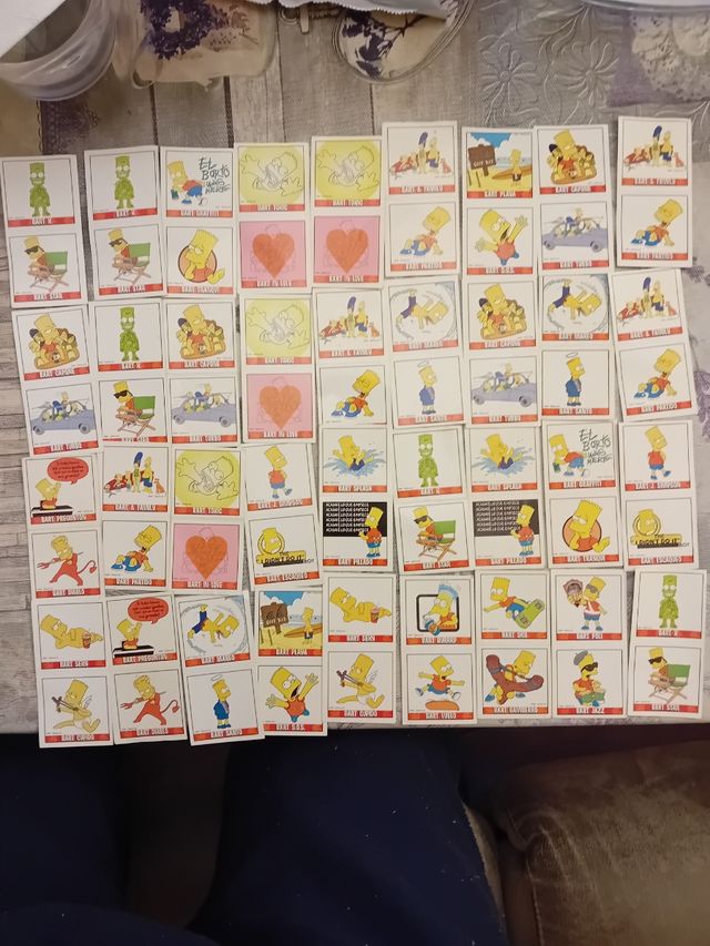 Lote de Pagatinas de los simpson de matutano
