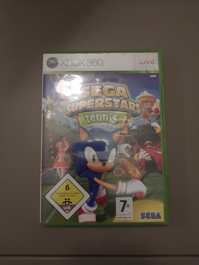 Juego sega superstars tennis xbox 360