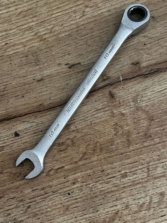 Reserve gear llave cbinada carraca 10"